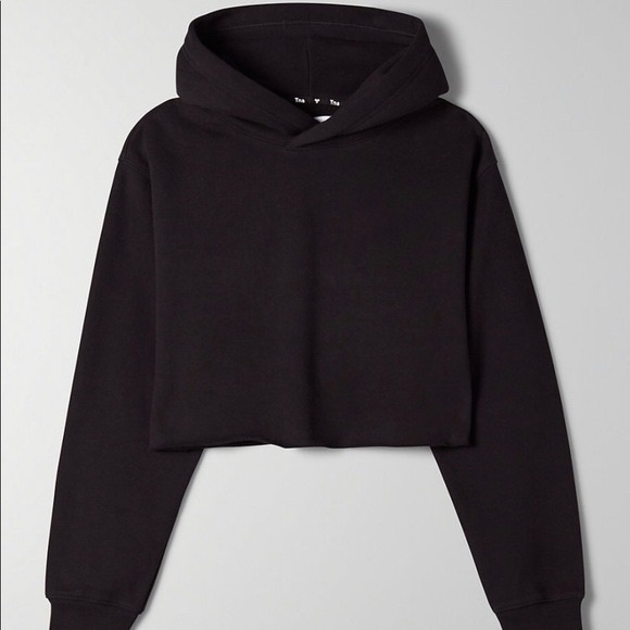 TNA Cozy Fleece Cropped Hoodie - Picture 1 of 5
